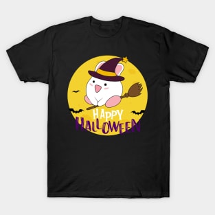 Happy Halloween Bunny Witch T-Shirt